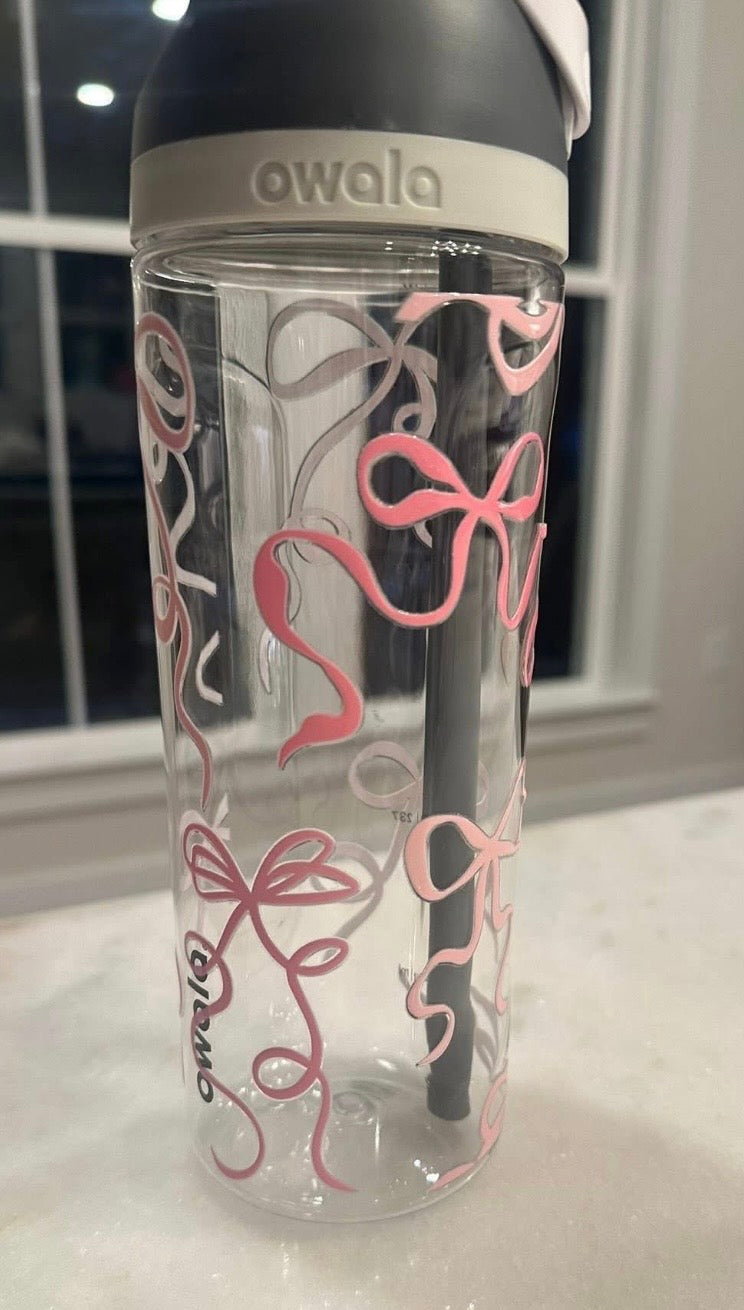 Custom Clear Water bottle