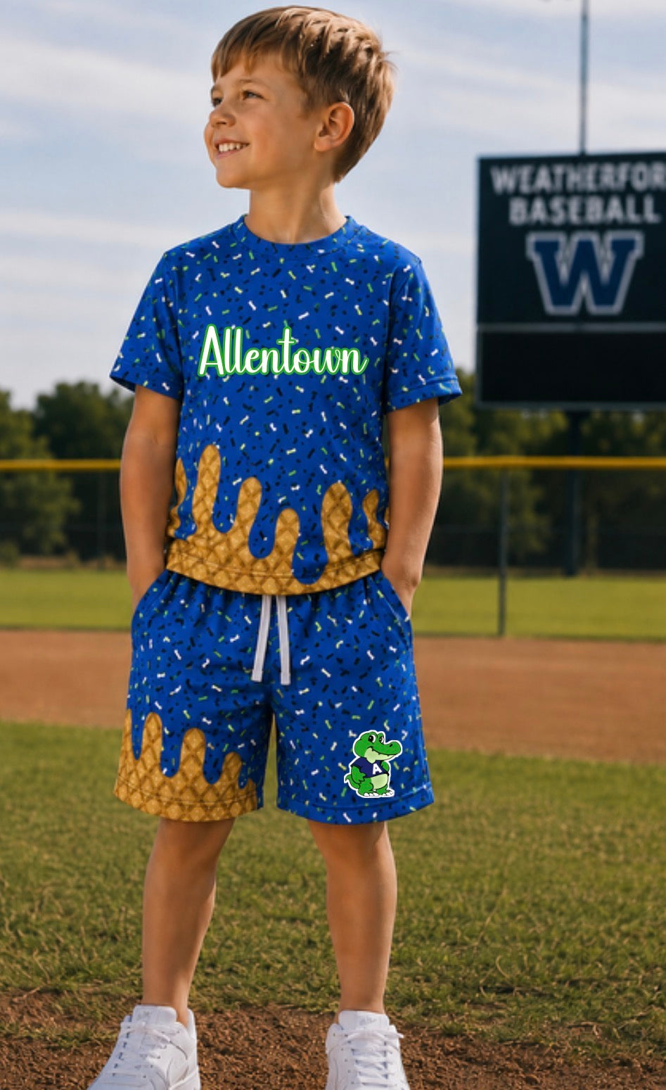 Drip Custom Performance Shirt OR SET (Kids) PREORDER