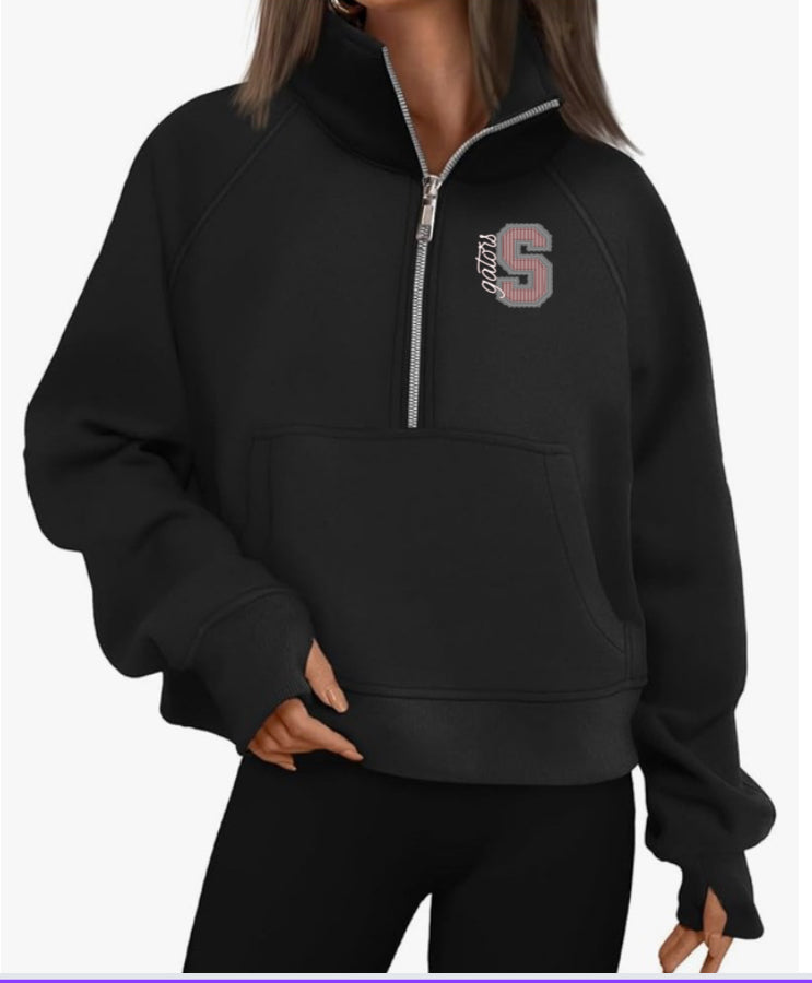 1/2 zip with School DTF