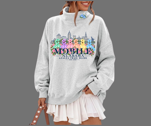 Azalea Trail Mock Neck